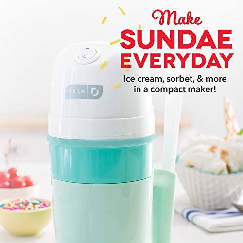 image for DASH My Pint Electric Ice Cream Maker Machine & Recipe Book 0.4qt - Aq