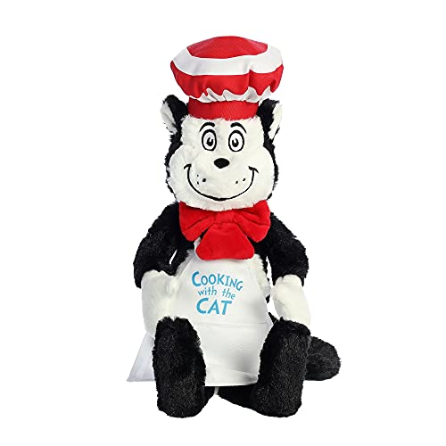 Peluche Chef Cat in The Hat Dr Seuss doudou enfant 35 cm