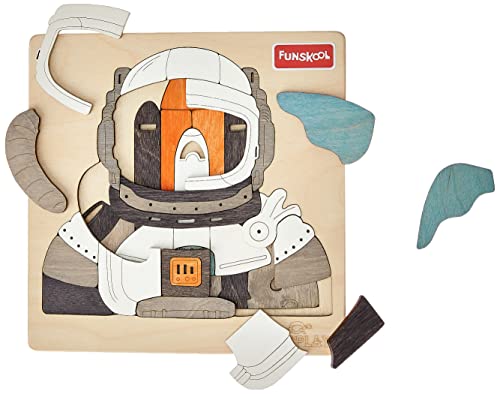 EKOPLAY-Man ON The Moon-Wooden Puzzle