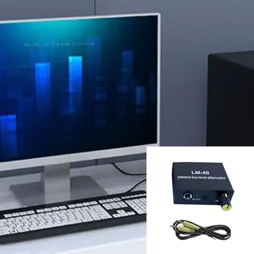 Atténuateur passif et convertisseur de port de sortie 3.5mm 6.5mm pour USB