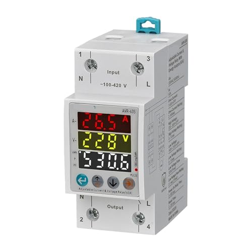 Relais de protection de tension AVR-63S avec analyseur de courant