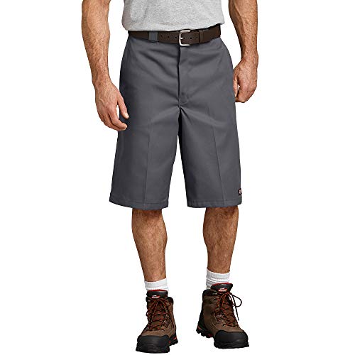 Dickies mens Dickies Men's 13 Inch Loose Fit Multi-pocket Work Utility Shorts, Graphite Gray, 36 US