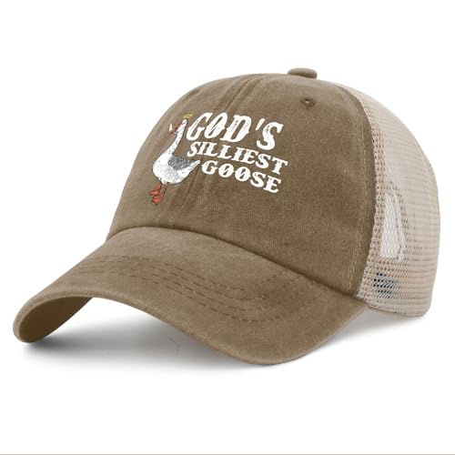 Image of Funny Silly Goose Hat Silly Goosee On The Loose Hat for Women Dad Hats Funny Hats