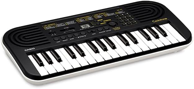 Image of Casio Casiotone SA-51 - 32-Key Mini Keyboard for Kids | Portable Beginner Piano with Built-In Tones, Rhythms & Songs | Battery-Powered, Easy for Small Hands, Ages 5 & Under