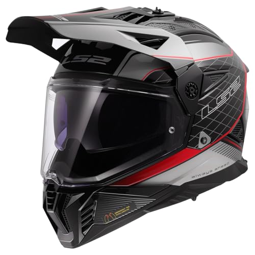 LS2 Helmets Blaze II Adventure Motorcycle Helmet W/SunShield