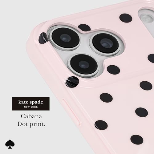 Image of kate spade new york iPhone 17 Pro Max Case - Compatible with MagSafe - Designer Phone Case - Cabana Dot Pink