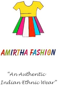 AMIRTHA FASHION Girl's Kerala Kasavu Handmade Cotton Silk Lehenga Choli (Kerala White)