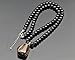 Natural Tumbled Tiger Eye Pendant, Genuine Black Onyx Beaded Necklace, Brown Stone Necklace, Gemstone Necklace, 8mm Beads, Unique Fashion Jewelry, Healing Crystal Chakra Necklace, Crystal Pendant