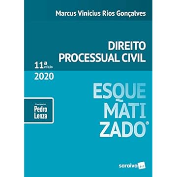 Capa do livro Direito Processual Civil esquematizado - 11ª edição de 2020
