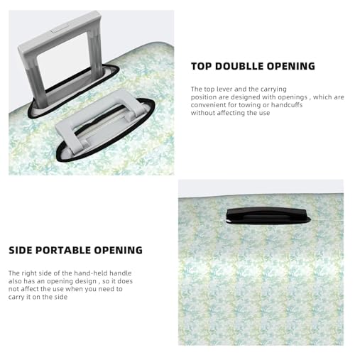 Housse de protection imperméable pour valise taille S blanche