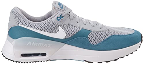 Nike Men's Sneaker, Wolf Grey White Aqua Black, 8.54