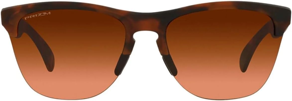 Oakley Frogskins Lite Sunglasses Matte Brown Tortoise with Prizm Brown Gradient Lens 63mm