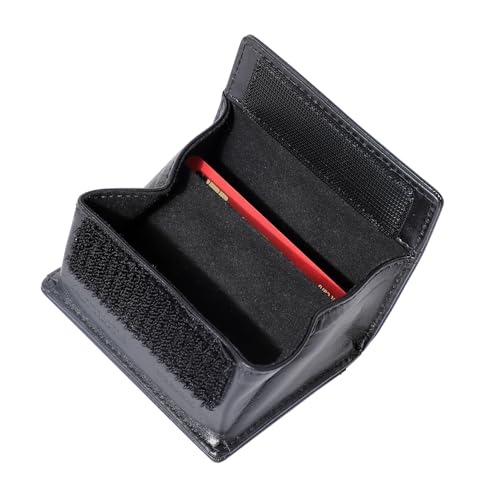 Genuine Leather Travel Coin Purse - RFID Blocking Anti-Theft Wallet with Bus Pass Slot & Card Holder, Compact Organizer for Coins/Cash/Cards - Black-Coin purse for travel to Europe and Japan