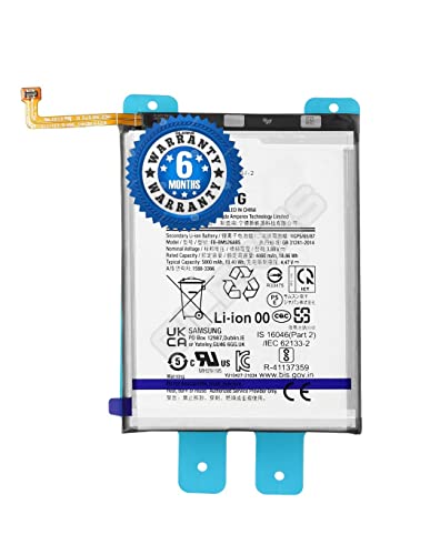 Image of THE BATTERY STORE Original EB-BM526ABS Battery Compatible for Samsung M53 /5G M33 /5G F23 /5G M52 /5G A73 /5G A23, M23, M526 Battery with 6 Months warrenty (for A23)