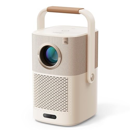 Proiettore【JBL/2.5H Batteria Integrata】Yaber T2 Proiettore Dolby Audio, 1080P Nativo Full HD Proiettores Portatile WiFi 6 Bluetooth,Autofocus/Keystone VideoProiettore da Esterno per Android/iOS/TV