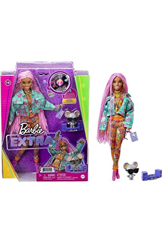 Mattel Barbie Extra avec Figurine DJ - vue 9