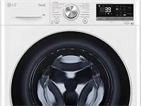LG F4WV708P1E Waschmaschine (8 kg, Energieklasse A, 1.400 U/Min.) mit AI DD, TurboWash 360°, Touchdisplay, reversive Trommel, Nachladefunktion, Weiß – Ansicht 8