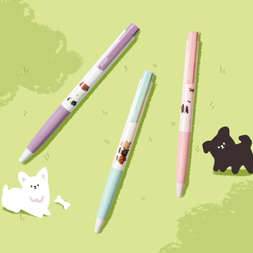 Bolígrafos Gel Kaco K7 3 Piezas Tinta Negra 0.5mm miniatura 2