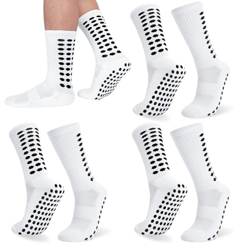 Zuimei Men's Anti-slip Grip Socks