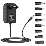 【Spécifications du produit】Entrée : AC100V-240V 50/60Hz. Sortie : DC12V ~ 2A Puissance maximale 24W DC Taille de la prise : 5,5 mm x 2,1 mm Poids net : environ 0,1 kg Polarité : intérieur positif/extérieur négatif.