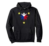 Philippine Flag - Philippines Sun and Star Pullover Hoodie