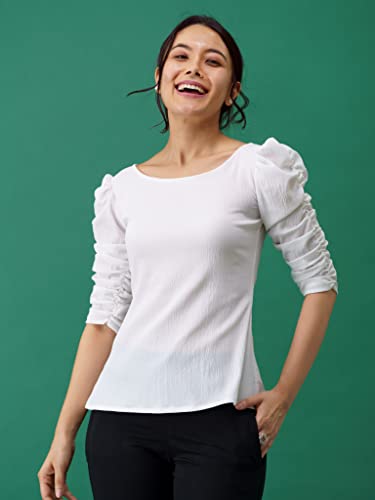 Image of AASK Casual Solid Women Top
