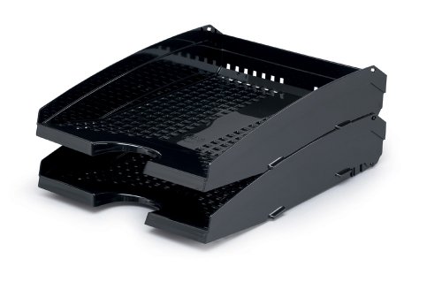 Durable Trend Letter Tray A4-C4 - Black