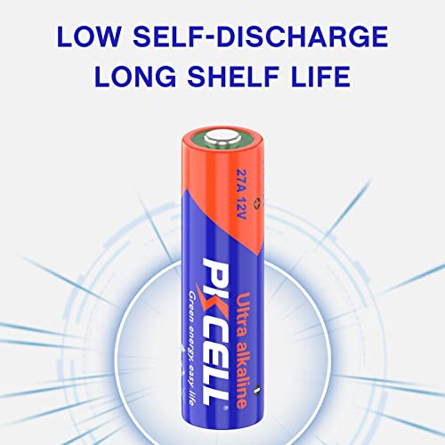 27A Batteries 5 Pack, 12V Alkaline Battery 27A Battery 12V Alkaline A27 27A 12V Batteries 12V Alkaline Batteries 27A 12 Volt Battery For Remote Control #TOP3