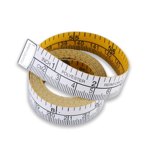 KIXZSAZ 1.5 メートル巻尺インチ/センチダブルスケール体測定縫製ミニ定規布定規測定ツール