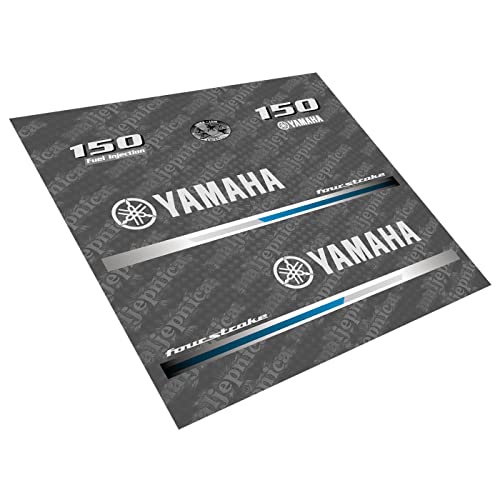 411 Decals Aftermarket Replacement for Yamaha 150 (2013) Outboard Decal (Sticker) Set