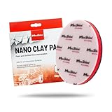 Maxshine 6" Universal Clay Polishing Pad – Reusable Decontamination Pad for Car Detailing – Removes Overspray, Brake Dust, Sap & Water Spots – Use by Hand or DA Polisher