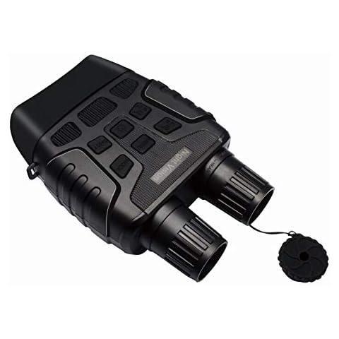 Night Vision Device Binoculars, 300 Yards Digital Ir Telescope, Zoom Optics With 2.3' Screen Photos, LCD Video Recording Hunting Camera Cover