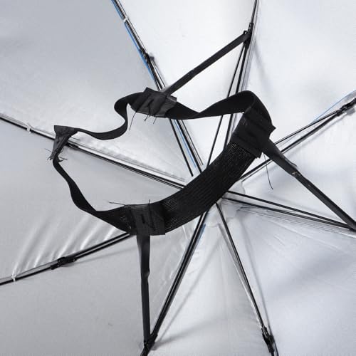 Chapeau parapluie extérieur couvrant protégeant les mains libres