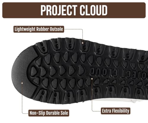 Image of Project Cloud 100% Genuine Leather Platform Ankle Boots for Women (Huggy) | Memory Foam Insole Lightweight Winter Booties - Womens Casual Footwear Fall Shoes - Fashionable Womens Boots with EVA Outsole