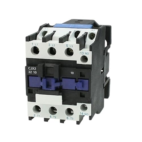Contacteur 24V AC CJX2-32 rail DIN 3P 1NO 1NC 50A 380V