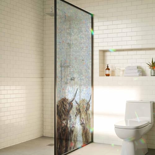 Vinilo decorativo para ventana 29.5x78.7 in sin adhesivo miniatura 4