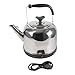 Bouilloire 5L Ménage en Acier Inoxydable Bouilloire Électrique Chaudière À Eau Chauffe-Pot Prise 220V