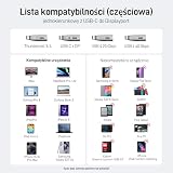acer USB C do DisplayPort Cable [4K@60Hz, 2K@165Hz], [Aluminium, pleciony] USB Type C Thunderbolt 3/4 do DP Cable Kompatybilny z iPhone 15 Pro Max, MacBook Pro/Air, iPad Pro, iMac, XPS, S23 itp. 2m