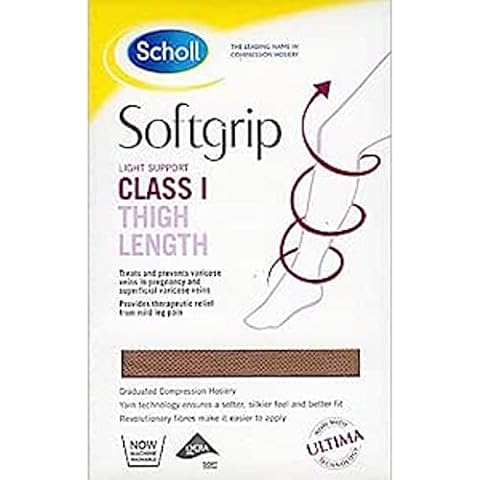 Scholl Softgrip Compression Stockings for Travel Cover