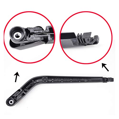 Kit de brazo y limpiaparabrisas trasero de 16" que elimina las rayas en Previa 2000-2005 4
