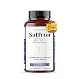 Nullure Azafran Capsulas Affron® 30mg | Extracto de Azáfran Español 3,5% Safranal + Crocin | Suplemento testado por terceros | Affron | Vegano y Sin Aditivos | 120 cáps (2 meses)| Fabricado en España