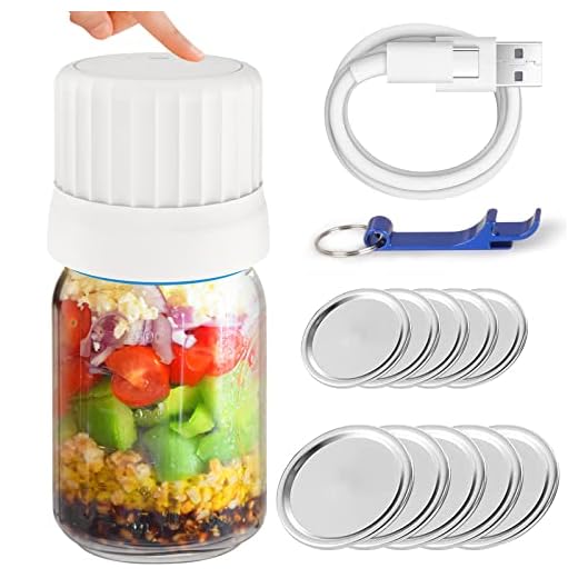 Electric Mason Jar Vacuum Sealer Kit Wide and Regular Mouth Mason Jars Food Vacuum Saver Can Sealer Jar Seal Pump Vacuum Canning Sealer Machine Attachment Jars Sealing Hood for Food Storage