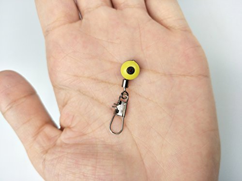 ICE SEA 50pcs-150pcs/box Fishing Sinker Slides Hook Shank Clip Swivels Snaps Connector Fishing Line Sinker Slider Tackle Box Kit (50pcs)