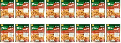 Image of Knorr Rice Sides Cajun Chicken Flavor Rice 8 ct for a Delicious + Quick Side Dish, with 100% U.S. Grown Rice + No Artificial Flavors or Preservatives, 5.8 oz (Pack of 2)