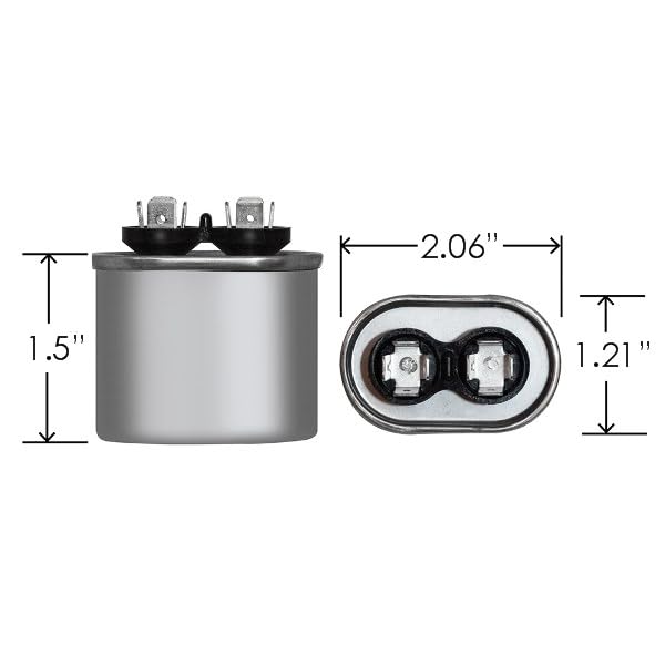 12241 Mars Motor Run Capacitor 30MFD 470/370VAC 12241 Mars Motor Run Capacitor 30MFD 470/370VAC