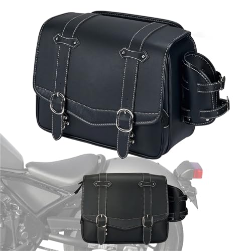 Motorrad-Satteltaschen, Werkzeugtaschen, PU-Leder, 20 L, Seitensatteltaschen Für Hunter Cub CT125 Trail 125 2022–2023, Gepäcktaschen