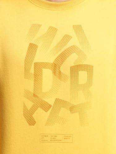 Image of Wildcraft Men Sweatshirt Mustard