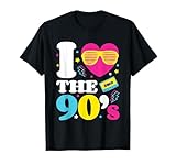 1990's 90s TShirt I Heart the Nineties T Shirt