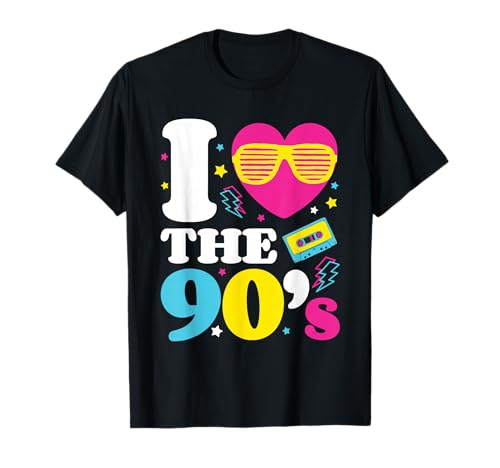 1990's 90s I Heart the Nineties T-Shirt