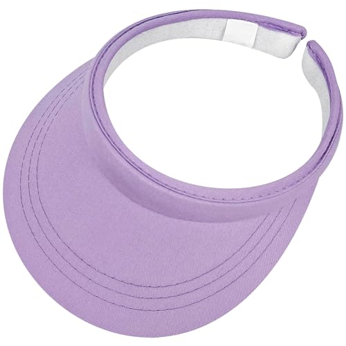 Image of Sun Visor Hats Women Wide Brim Adjustable Clip On Visors Beach Men Hat